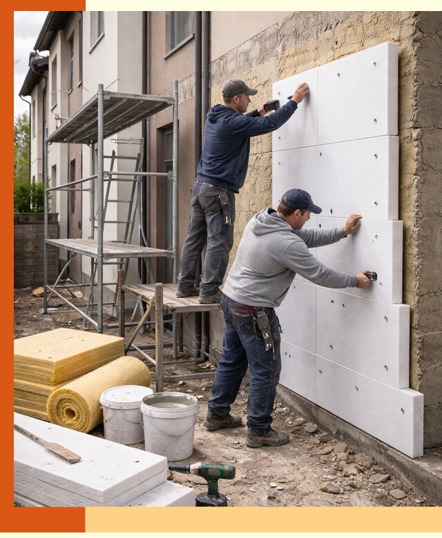 Утепление таунхауса с гарантией комфорта в Новоуральске