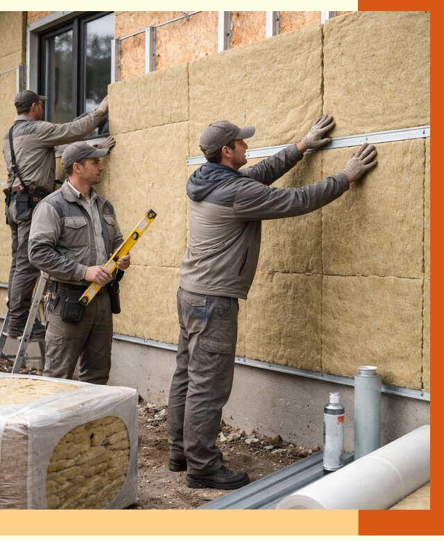 Утепление дома из SIP панелей в Новоуральске от 6329 руб./м² под ключ | ТепломастерНву