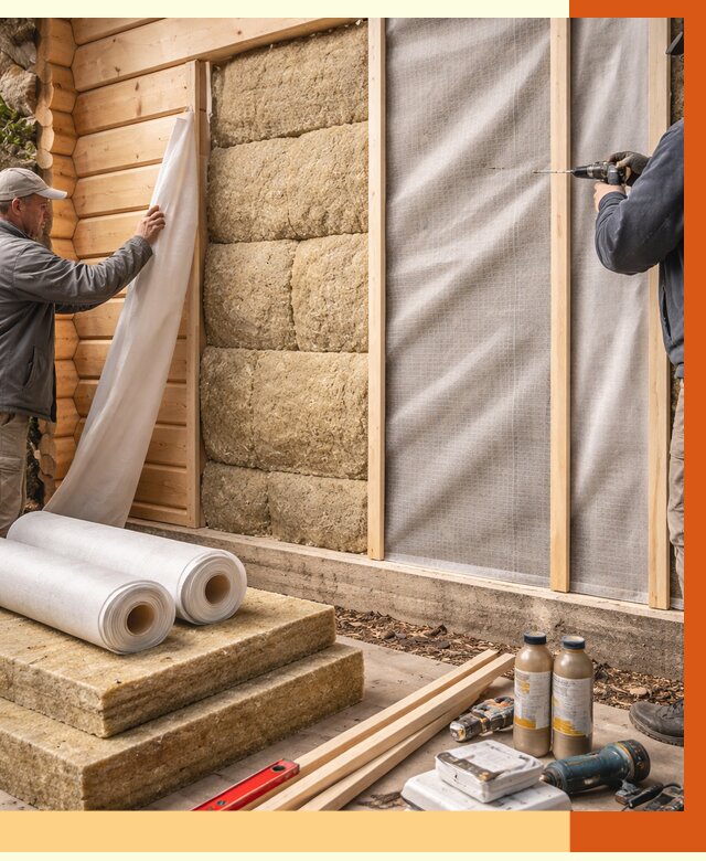 Утепление дома из минибруса в Новоуральске от 4594 руб/м2 — заказать профессионально | ТепломастерНву