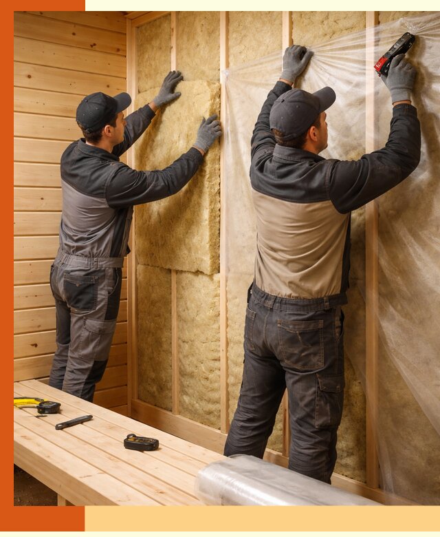 Профессиональное утепление сауны в Новоуральске с гарантиями качества