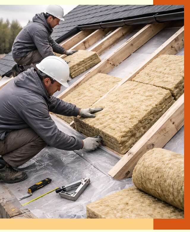 Утепление крыши в Новоуральске от 1888 руб./м2 — комплексное утепление кровли | ТепломастерНву