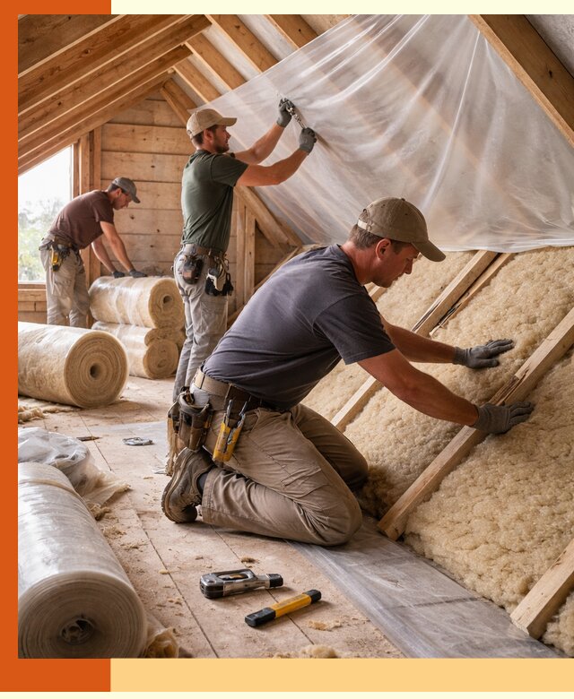 Утепление крыши изнутри в Новоуральске: профессионально и надежно