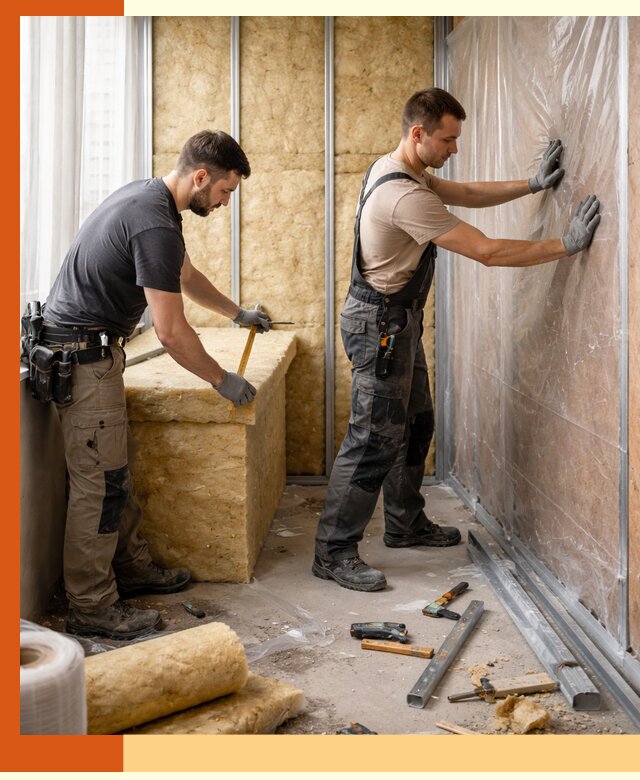 Профессиональное утепление лоджии в Новоуральске эффективно и надежно