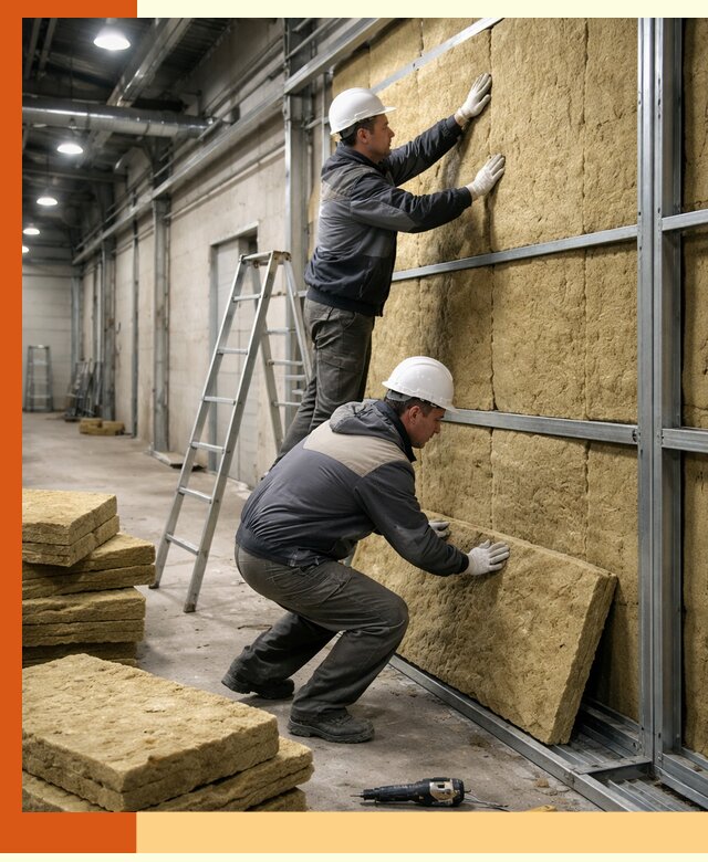 Утепление цеха под ключ в Новоуральске с гарантией качества