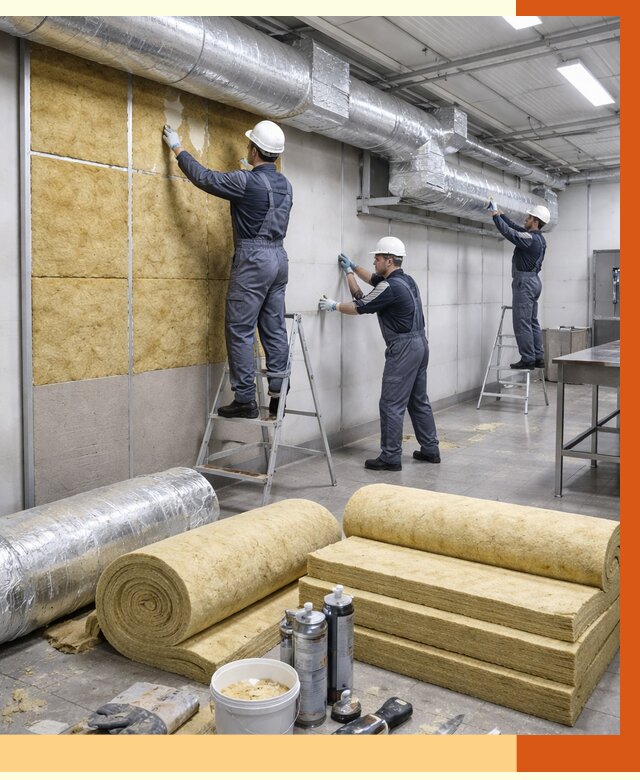 Утепление пищевого цеха в Новоуральске от 12760 руб./м² — комплексно под ключ | ТепломастерНву