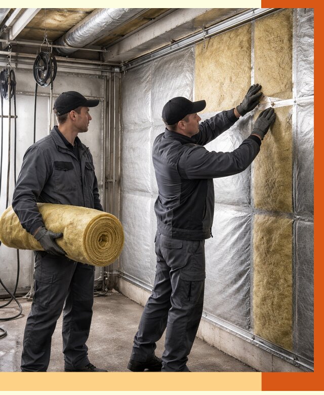 Утепление автомойки в Новоуральске от 8677 руб./м2 — комплексное утепление под ключ | ТепломастерНву