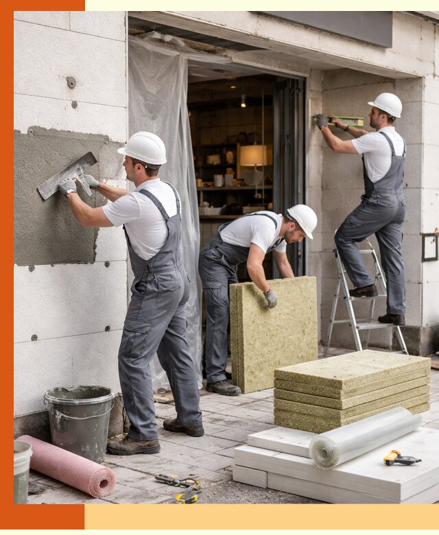 Утепление кафе в Новоуральске: профессиональная теплоизоляция и монтаж