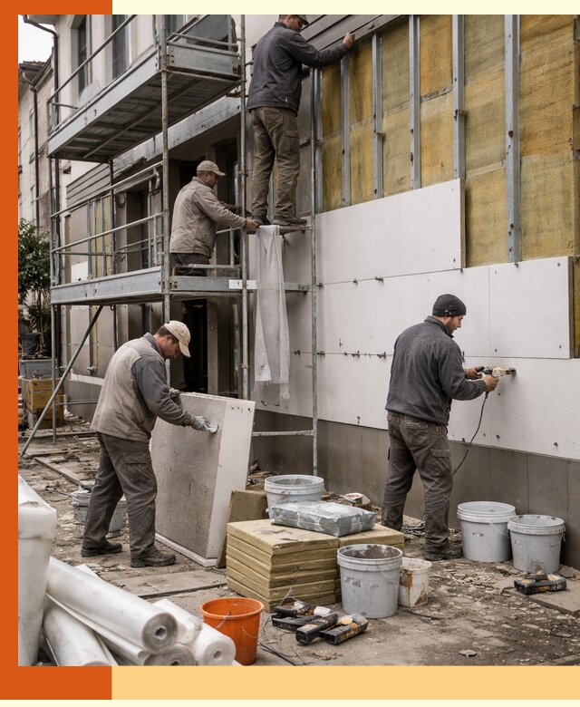 Утепление гостиницы под ключ в Новоуральске с гарантией качества