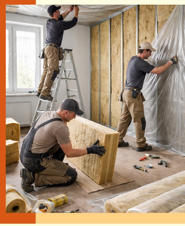 Утепление офисных помещений под ключ в Новоуральске