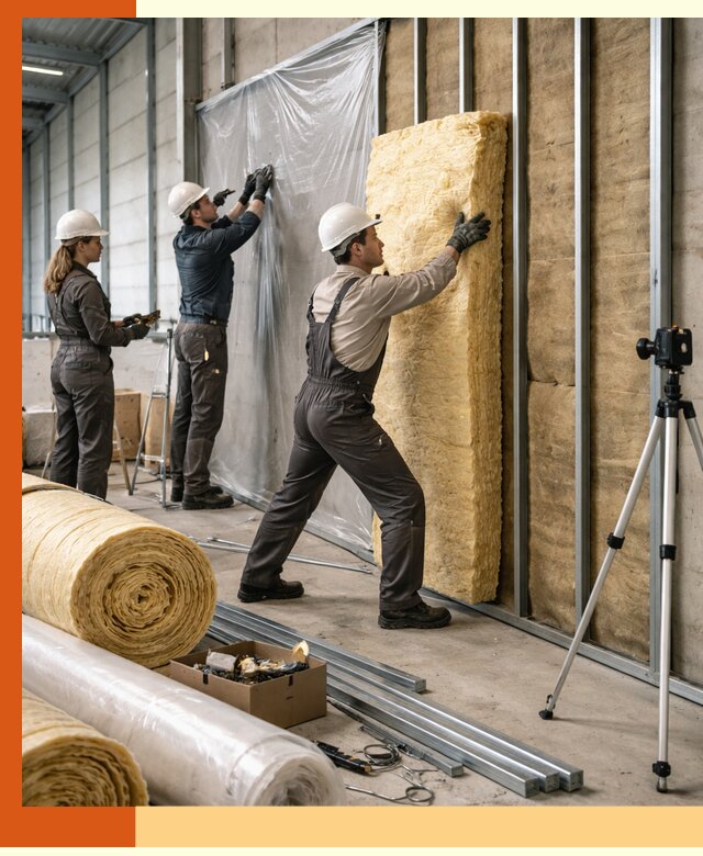 Утепление складского терминала в Новоуральске профессионально и надёжно