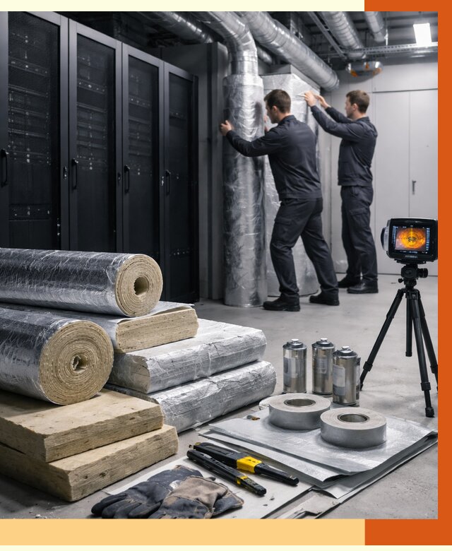 Утепление серверной в Новоуральске от 8677 руб./м² — комплексно под ключ | ТепломастерНву