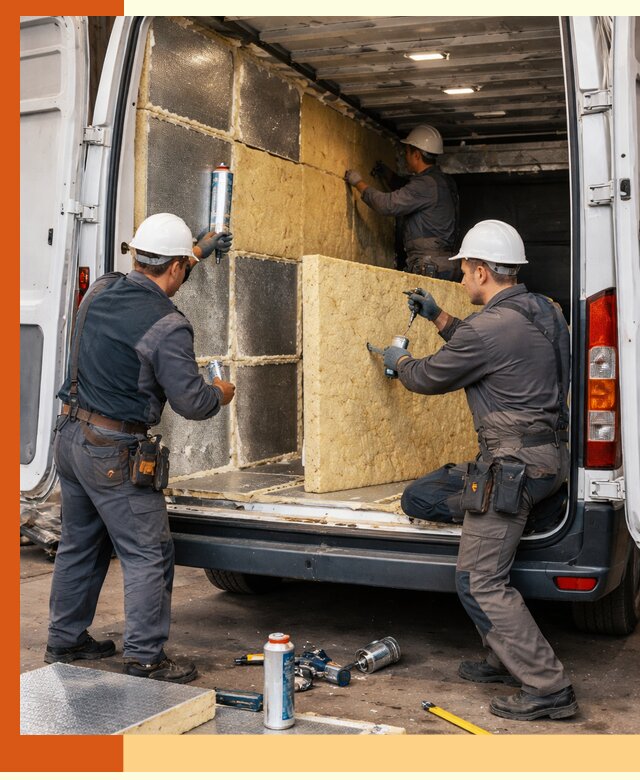 Утепление фургона-рефрижератора в Новоуральске для сохранения температуры