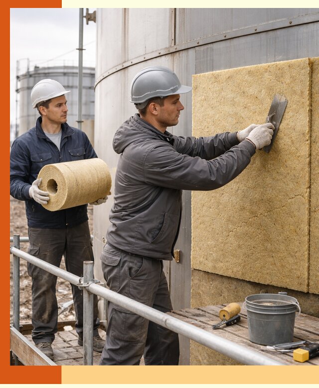 Профессиональное утепление резервуара и теплоизоляция в Новоуральске