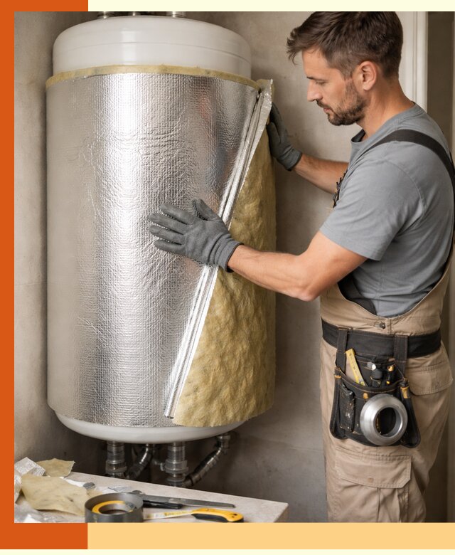 Утепление бойлера в Новоуральске для снижения теплопотерь и экономии энергии