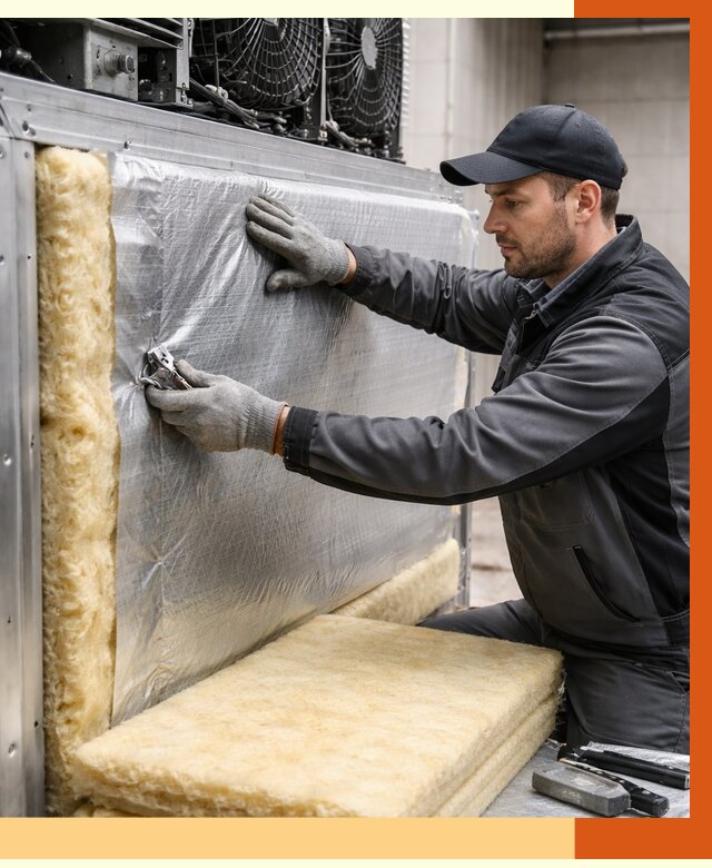 Утепление холодильного агрегата в Новоуральске от 8677 руб. под ключ | ТепломастерНву