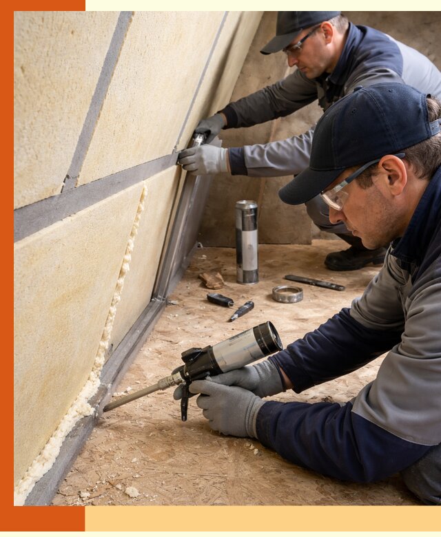 Герметизация стыков ППУ в Новоуральске — надежное уплотнение швов