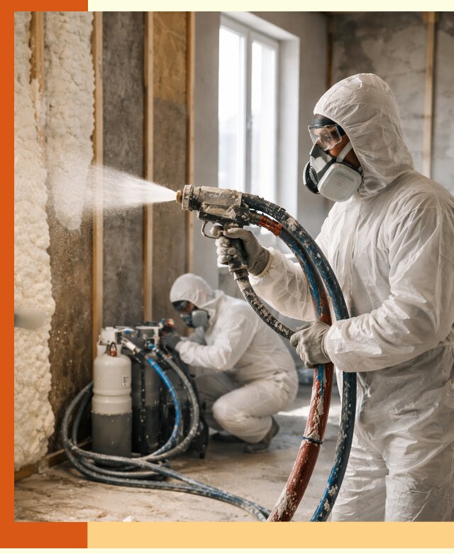 Пенополиуретан напыление для утепления зданий в Новоуральске