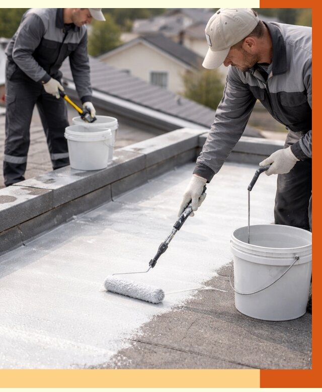 Утепление кровли жидкой теплоизоляцией в Новоуральске от 2195 руб./м2 | ТепломастерНву