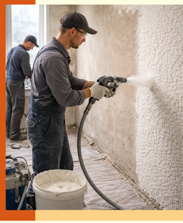 Утепление стен жидкой теплоизоляцией в Новоуральске для квартир и домов