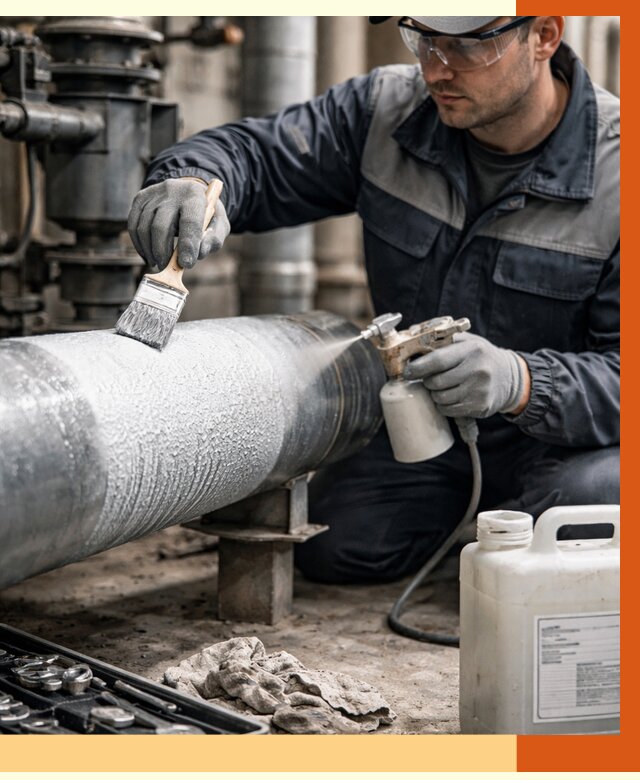 Утепление оборудования жидкой теплоизоляцией в Новоуральске от 4594 руб. | ТепломастерНву