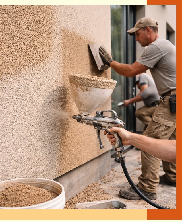 Утепление фасада жидкой пробкой в Новоуральске от 4900 руб./м² под ключ | ТепломастерНву