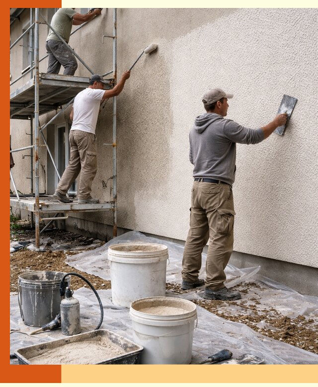 Утепление фасада жидкой пробкой в Новоуральске