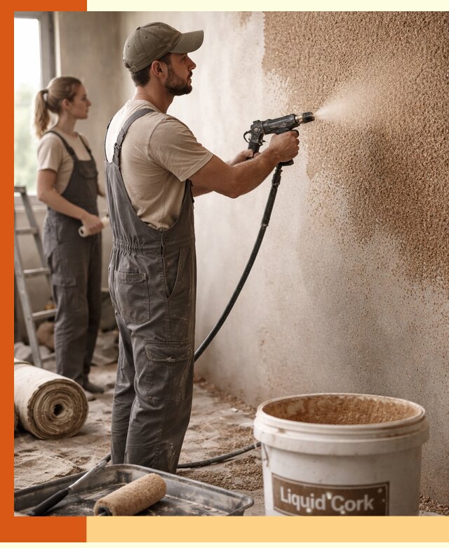 Утепление стен жидкой пробкой в Новоуральске эффективное и долговечное