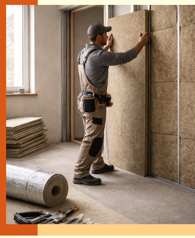 Шумоизоляция дома в Новоуральске — комплексная защита от шума