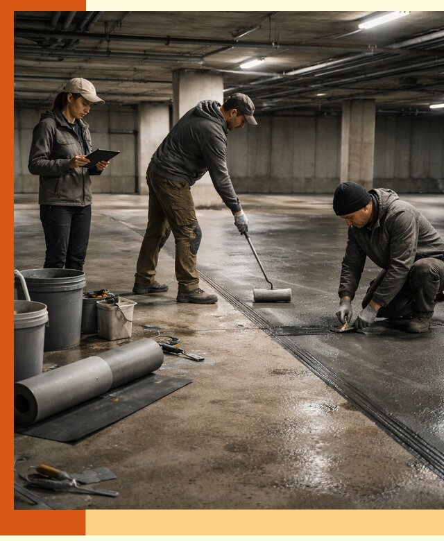 Гидроизоляция паркинга в Новоуральске: качественная защита зданий