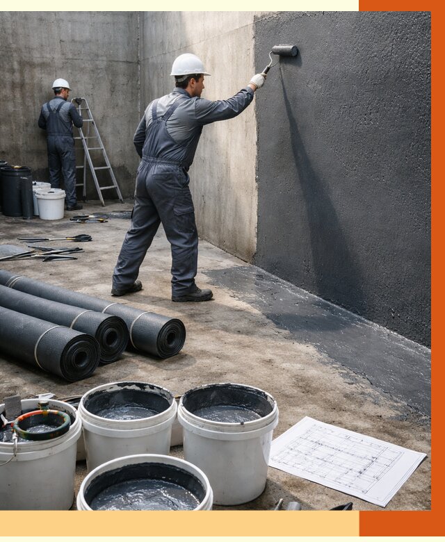 Гидроизоляция резервуара в Новоуральске от 122496 руб. под ключ | ТепломастерНву