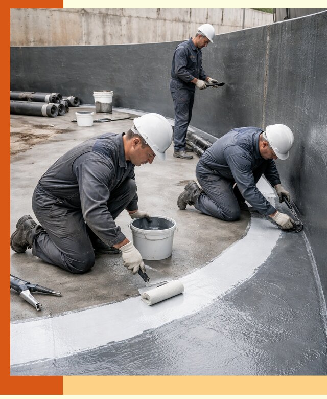 Гидроизоляция резервуара для топлива в Новоуральске