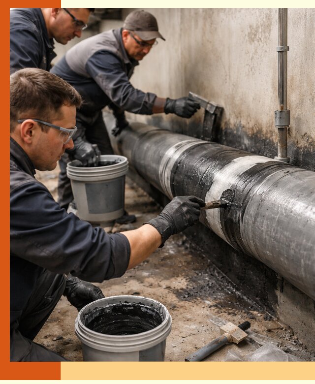 Гидроизоляция труб в Новоуральске — защита и герметизация коммуникаций