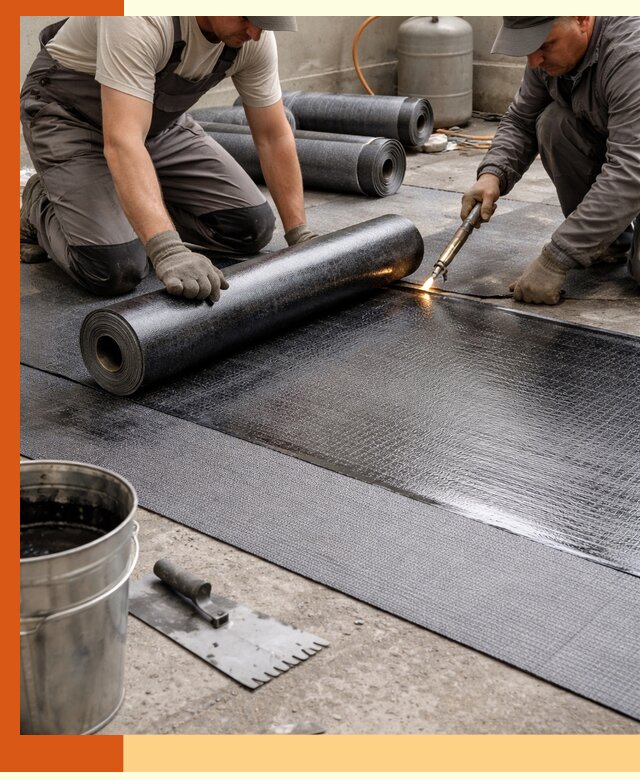 Монтаж гидроизоляционной мембраны в Новоуральске для зданий и конструкций