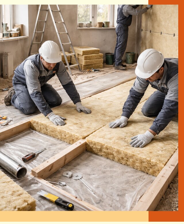 Восстановление теплоизоляции в Новоуральске от 8677 руб. — ремонт утепления под ключ | ТепломастерНву