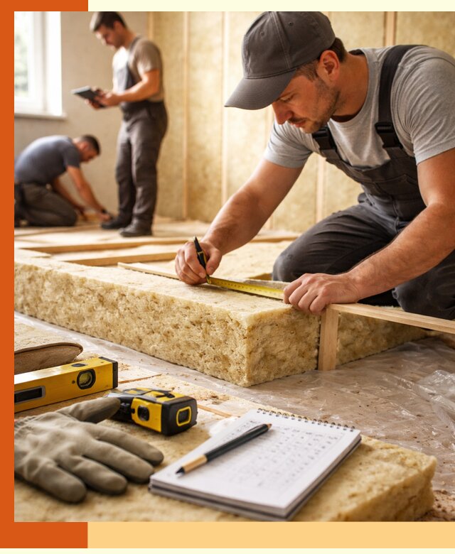 Расчет толщины утеплителя для зданий и помещений в Новоуральске