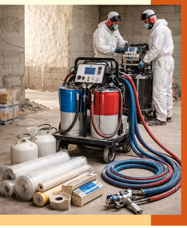 Аренда установки для напыления ППУ в Новоуральске от 35728 руб. | ТепломастерНву