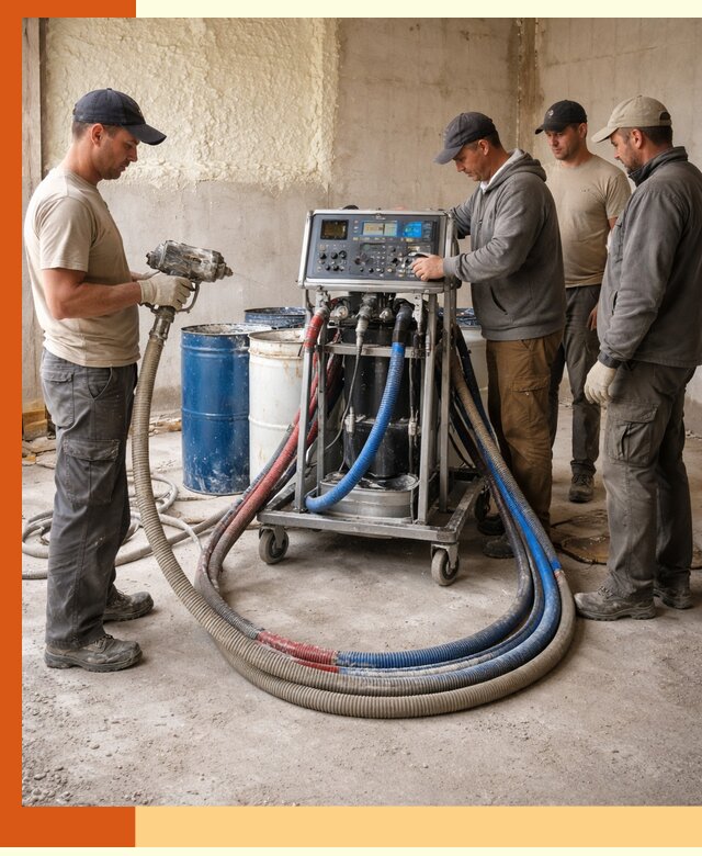 Аренда установки для напыления ППУ в Новоуральске на выгодных условиях