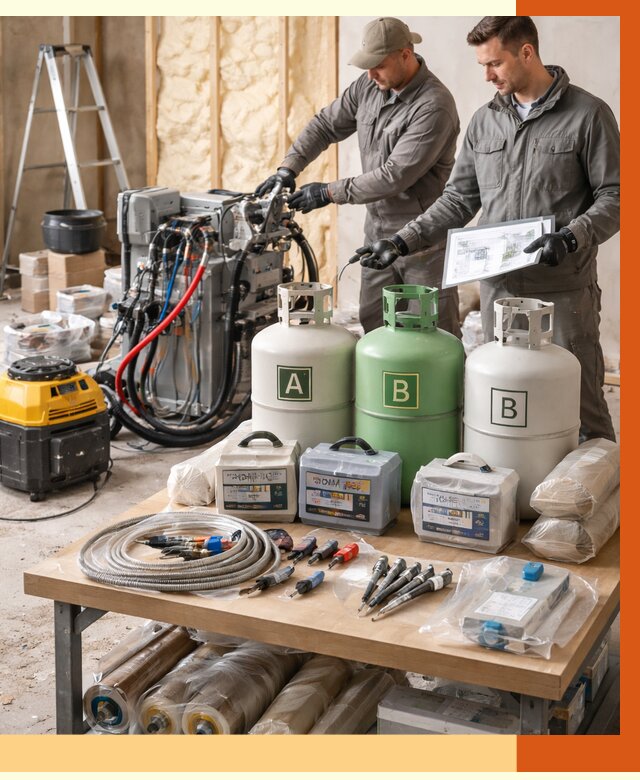 Продажа компонентов ППУ с консультацией в Новоуральске от 4287 руб. | ТепломастерНву