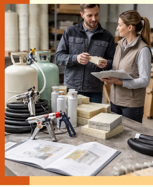 Продажа компонентов ППУ с профессиональной консультацией в Новоуральске